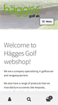 Mobile Screenshot of haggesgolf.com